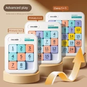 Manyetik Dijital Klotski Bulmacası - Beyaz 4x4 + 5x5 Set - 3