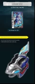 Ultraman Tiga Fusion Savaş Kartları - Rastgele 1 Paket - 8