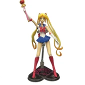 Sailor Moon Flash Charm Ay Tavşanı Su Buz Ay Figürü (22cm) thumbnail 6