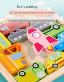 3D Ahşap Tetris Puzzle - Sayısal Tanıma thumbnail 9
