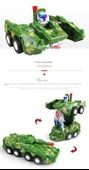 Dönüşen Zırhlı Tank King Kong Oyuncak - Standart Versiyon: 3 Pilli - 10