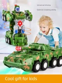 Dönüşen Zırhlı Tank King Kong Oyuncak - Standart Versiyon: 3 Pilli - 3