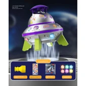 UFO Su Fışkırtan Roket - Mor [Musluk + Taban] thumbnail 1