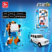 Alaşımlı Yarış Arabası Robot Model 2220 - Xuanchi - 1