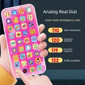 Şarjlı Çocuk Oyuncak Telefon - Meng Fun Ayı thumbnail 6