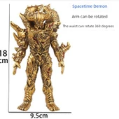 Ultraman Altın Süper Zaman İblis Tanrısı Model 999 Aksiyon Figürü - 1