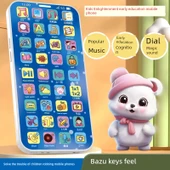 Şarjlı Çocuk Oyuncak Telefon - Meng Fun Ayı thumbnail 3