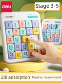 Manyetik Çocuk Kaydırmalı Puzzle Seti - Dördüncü Seviye Huarong Yolu + Üçüncü Seviye Rubik Küpü - 2