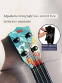 Çocuk Ukulele - 45cm Aslan Dansı Tasarımı - Standart - 5
