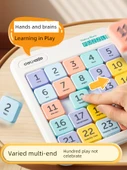 Manyetik Çocuk Kaydırmalı Puzzle Seti - Dördüncü Seviye Huarong Yolu + Üçüncü Seviye Rubik Küpü - 4