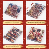 Manyetik Blok Puzzle Oyuncak - 1 Paket (16 Büyük Parça) thumbnail 12