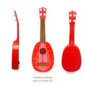 Çocuk Meyve Ukulele Gitar - Büyük Çilek - 1
