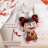 Nezha Yüz Değiştiren Oyuncak Bebek - Lotus Kökü Kombinasyonu [Nezha + Ao C] - 11