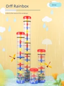 Orff Yağmur Sesi Tüpü - Çift Bölmeli - 2