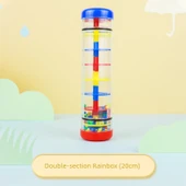 Orff Yağmur Sesi Tüpü - Çift Bölmeli - 1