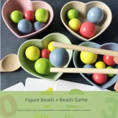 Montessori Boncuklu Balık Tutma ve Hafıza Oyunu - 3