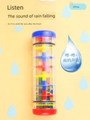 Orff Yağmur Sesi Tüpü - Çift Bölmeli - 4