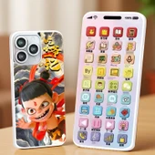 Çocuk Eğitici Oyuncak Telefon - 36 Tuşlu Kız Çocuk Model - 2