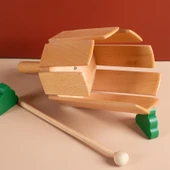 Orff Perküsyon Çok Sesli Tüp - Orta Boy Silindir (10*26cm) - 1