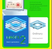 Manyetik Küp Blok Oyuncak - Mor Küp (6 Adet) thumbnail 9