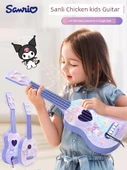 Çocuk Ukulele Çilek Ayı Raket - Orta Boy - 2