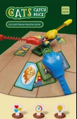 Çocuklar için Eğitici Oyuncak - Halat Çıkarma Mücadelesi Oyunu [Şasi + 10 Halat] - 7