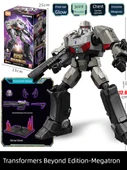 Transformers Megatron Yapı Oyuncak Seti - Işıklı Göz/Göğüs - Tabanlı ve Aksesuarlı - 1
