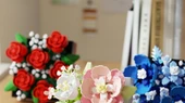 Blok Çiçek Buketi Oyuncak - 7372 Gül Gizli Dil - 9