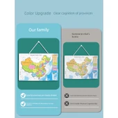 Manyetik Dünya Haritası Puzzle - Büyük Boy Çin Yapbozu ve Harita Kitabı thumbnail 8