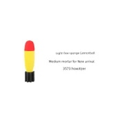 Oyuncak Havan Mermisi - Küçük Boy - Işıksız - 3 Adet thumbnail 1