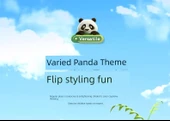 3D Geometrik Panda Küp Oyuncak - Kare - 8