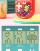 Tetris El Konsolu - Saplı Gri - Şarjsız - 9