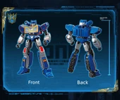 Transformers Starscream Yapı Taşları - Işıklı Göz ve Göğüs - Tabanlı - 9