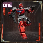 Transformers Starscream Yapı Taşları - Işıklı Göz ve Göğüs - Tabanlı - 5