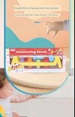 Montessori Gökkuşağı Perküsyon Masa Oyuncak - Çiçek Rengi - 10