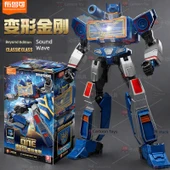 Transformers Starscream Yapı Taşları - Işıklı Göz ve Göğüs - Tabanlı - 2