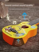 Çocuk Ukulele Gitar - Sarı Ördek Yavrusu - Dört Telli - 4