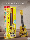 Çocuk Ukulele Gitar - Sarı Ördek Yavrusu - Dört Telli - 6