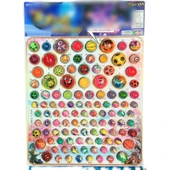 Dragon Ball Işıklı Zıp Zıp Top Seti - 110 Toplu - Büyük Boy - Işıklı Toplu - 6