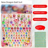 Dragon Ball Işıklı Zıp Zıp Top Seti - 110 Toplu - 6 Süper Işıklı Toplu - 1