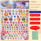 Dragon Ball Işıklı Zıp Zıp Top Seti - 110 Toplu - Büyük Boy - Işıklı Toplu - 1
