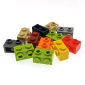LEGO 11211 Kırmızı 1x2 Adaptörlü Tek Taraf Çıkıntılı Tuğla - 2