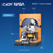 Apollo 11 Ay Modülü Yapı Seti - 206 Parça - 1