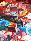 Manyetik Kare (32-4x4 Küçük Puzzle) - 4