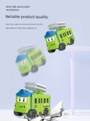 Dönüşen Araba Oyuncak - Kurtarma Aracı-Forklift - 4