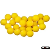 Oyuncak Silah Mermisi - 7.2mm - Yumuşak Kauçuk - 1310 Adet - Büyük Yuvarlak Şişe (2 Adet) - 6
