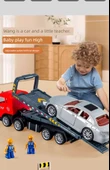 Polis Kurtarma Çekici, Çift Kapılı Polis Arabası ve 5 Parça Oyuncak Bebek BT0209 - 9