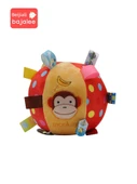 Bebek Çıngıraklı Peluş Top - Arı Figürlü - 6