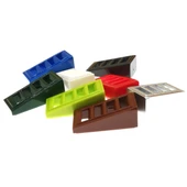 LEGO 1x2 Koyu Turuncu Izgara Eğim Yüzey Parçaları - 5