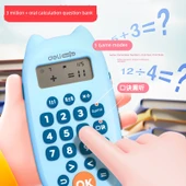 Deli YQ100-2 Çocuklar için Zeka Geliştirme Oyuncak Bilgisayar - Pembe (Pilsiz) - 6